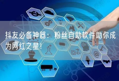 抖友必备神器：粉丝自助软件助你成为网红之星！