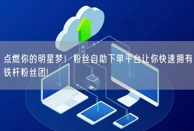 点燃你的明星梦！粉丝自助下单平台让你快速