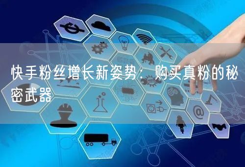 快手粉丝增长新姿势：购买真粉的秘密武器