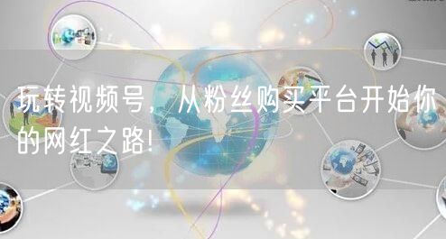 玩转视频号，从粉丝购买平台开始你的网红之路!