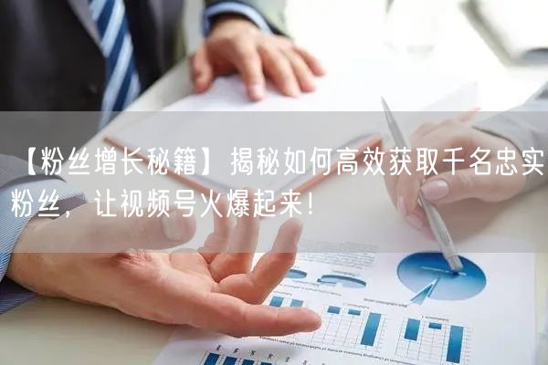 【粉丝增长秘籍】揭秘如何高效获取千名忠实粉丝，让视频号火爆起